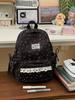 Schoolbag Japanese ins cute cartoon printed schoolbag female high value lace sweet primary school travel backpack