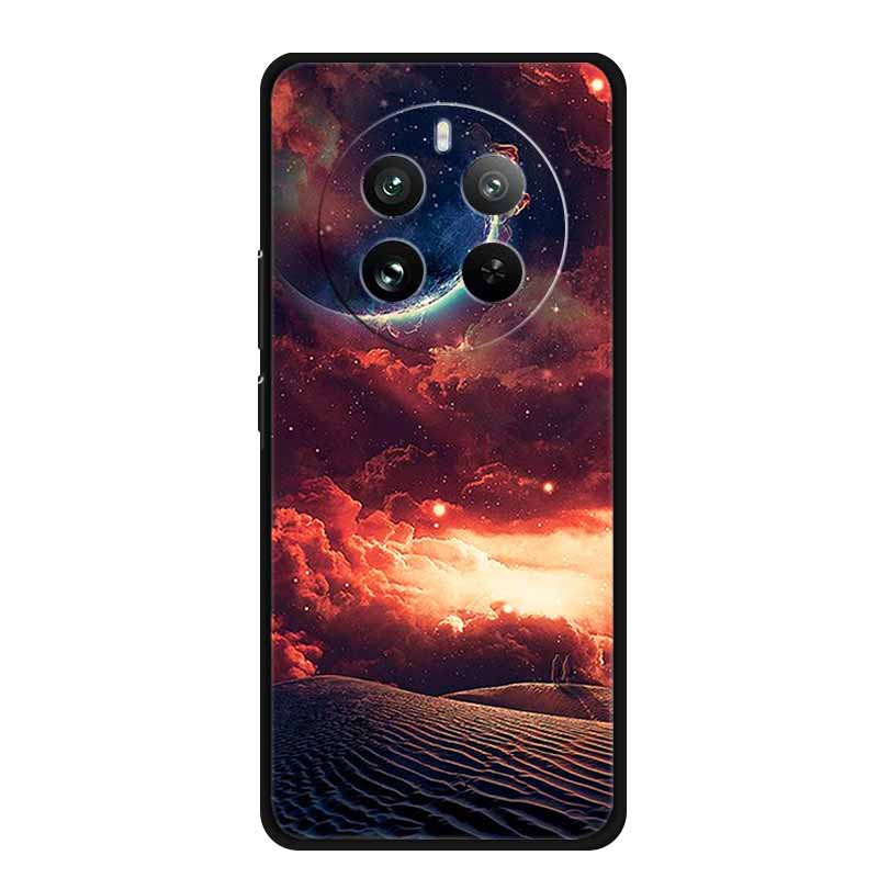 For OPPO Realme 12 4G Case TPU Animals Soft Silicone Back Cover Phone Cases For Realme12 4G Wolf Protective Original Cool Funda