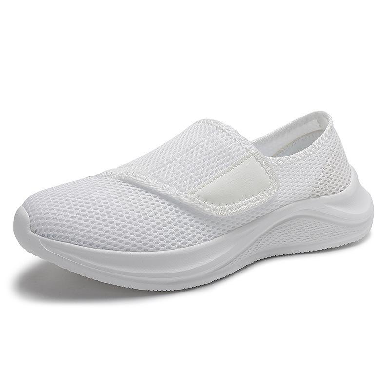 Spring and Summer Extra Large Size Women's Shoes Casual Shoes Single Net Casual Shoes Widened Walking Shoes Women's Shoes