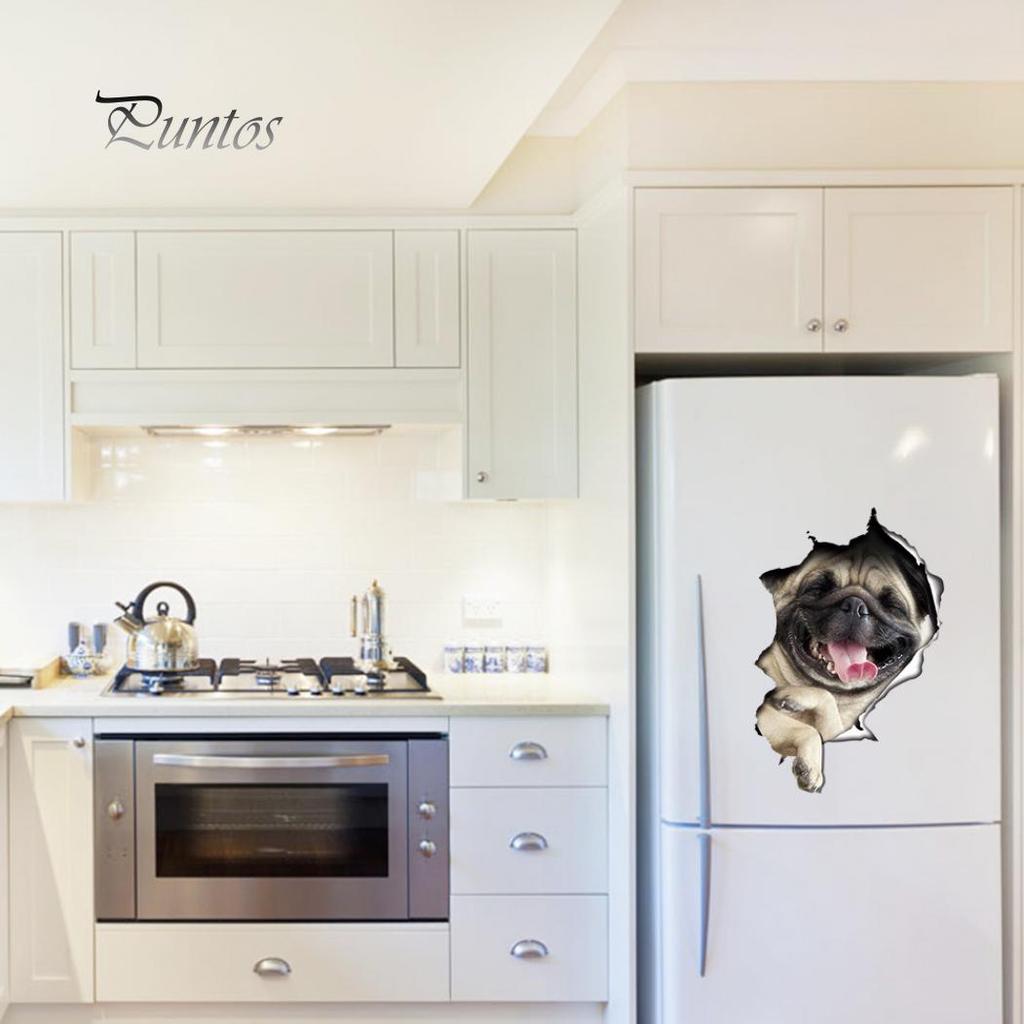 Home Decor Cute Cat Dog Toilet Lid Cover Decal Wall Art Sticker Bathroom Home Decor