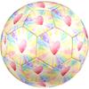 1pc Rainbow Heart Sparkle Theme Soccer Ball Football, Size 5, Lightweight PVC, Outdoor Training Soccer Ball,Gift j61432