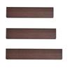 Wooden Keyboards Wrist Rest Walnut Wrist Rest Wooden Mouses Pad Wrist Guard for Keyboards (Walnut, 61 87 104Keys)