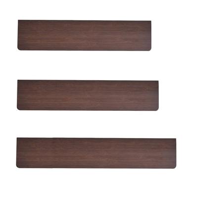 Handgelenkauflage aus Holz Walnuss Handgelenkauflage Holz Mauspad Handgelenkschutz für Tastaturen (Nussbaum, 61 87 104 Tasten)