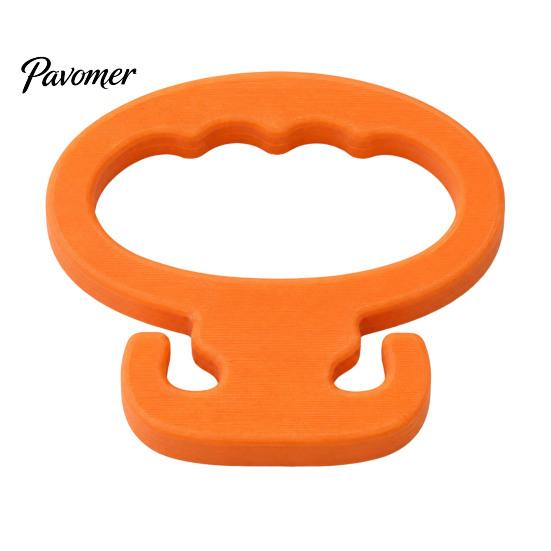 Supermarket Shopping Gadget 3D Printed Grocery Bag Carrier Holder Handle for Plastic Hand Saver Bags Bags, Heavy Duty with Ergonomic Grip And