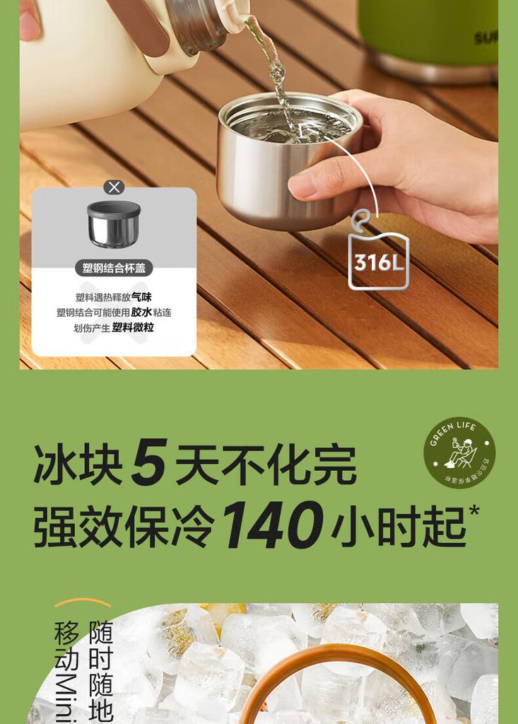 Supor Insulated Pot 1L