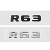 ABS Car Rear Sticker Alphabet Trunk Badge Decal Exterior for Mercedes Benz R63 R300 R320 R350 R500 R Class 3D Emblem Accessories
