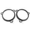 2Pcs Speaker Spacer Adapter Mount 6.5 Inch Black Door Speaker Adapter Spacer Rings Replacement for Subaru Impreza