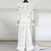 High-End Beaded Rhinestone Fitted Evening Gown