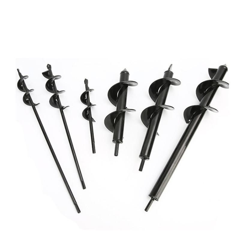 Rechargeable Hand Drill & Spiral Rod for Garden Planting and Soil Drilling