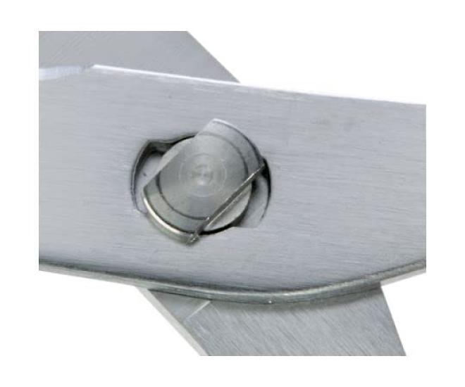 TRUSCO All Stainless Steel Degradable Scissors 200mm TS-200T