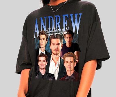 Andrew Garfield Shirt - Celebrity Tee,Peter Parker Gift,Spiderman Tshirt,Gift for Marvel Fan
