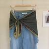 Summer 1116 New Twill Cool Triangle Scarf Women's Fashion Versatile Neck Protection Scarf Thin Sunscreen Outer Scarf