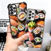 Delicious Sushi Bento Plating Phone Case For Samsung A17 A07 A37 A57 A16 A56 A15 A55 A14 A54 A13 A53 A26 A36 A25 A35 A24 A34 A23