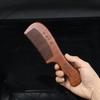 Beiyou Sandalwood Traditional Painted Handled Comb