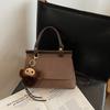 Fashion suede small bag women's new niche shoulder messenger bag high-end small bag