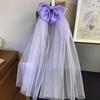 Girls' Sleeveless Korean-Style Tulle Dress with Bow