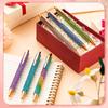 Bling Pens for Women, 4Pcs Colorful Rhinestone Pen and 8Pcs Black Ink Retractable Refills for Girl (0.7mm)