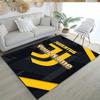 Juventus Customize Text Floor Rug Office Rug Suitable for Dormitory Entryway Outdoor Game Room Antislip Carpet Office Home Decor Gift for Festivals