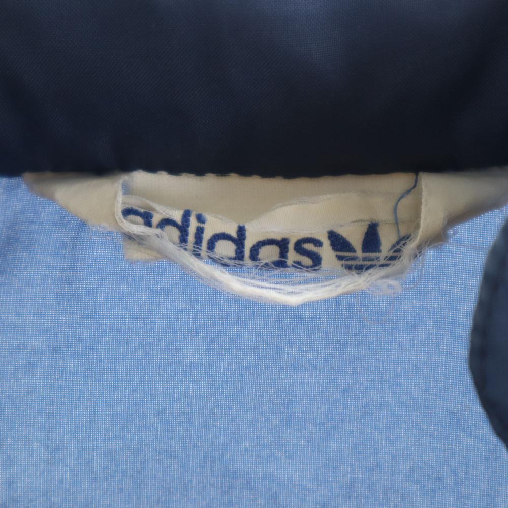 adidas 70s Vintage Descente Trefoil logo Nylon jacket Navy Men's Used