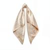 90cm Trendy Paisley Silk-Style Headscarf for Women - European American Design