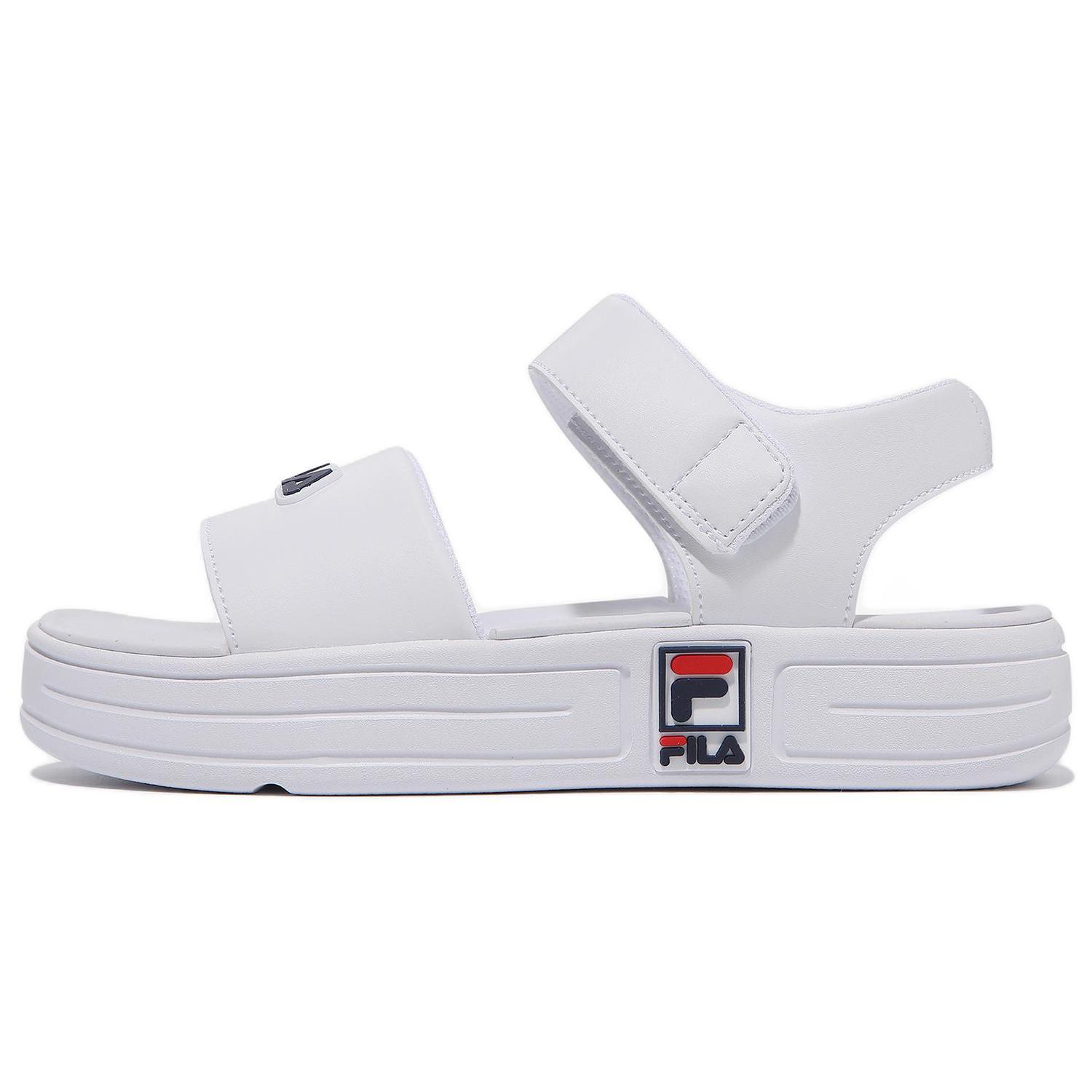 FILA Funky Tennis 1998 Sandals Leather Beach Sandals Unisex White 1SM01924E_100 43