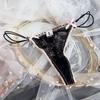 Transparent Underwear for Women Bow Panties Mesh Lace Briefs Sweet Flower Lace Thong  Girl