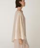 Masimodutti Total Look Linen Blend Asymmetrical Top