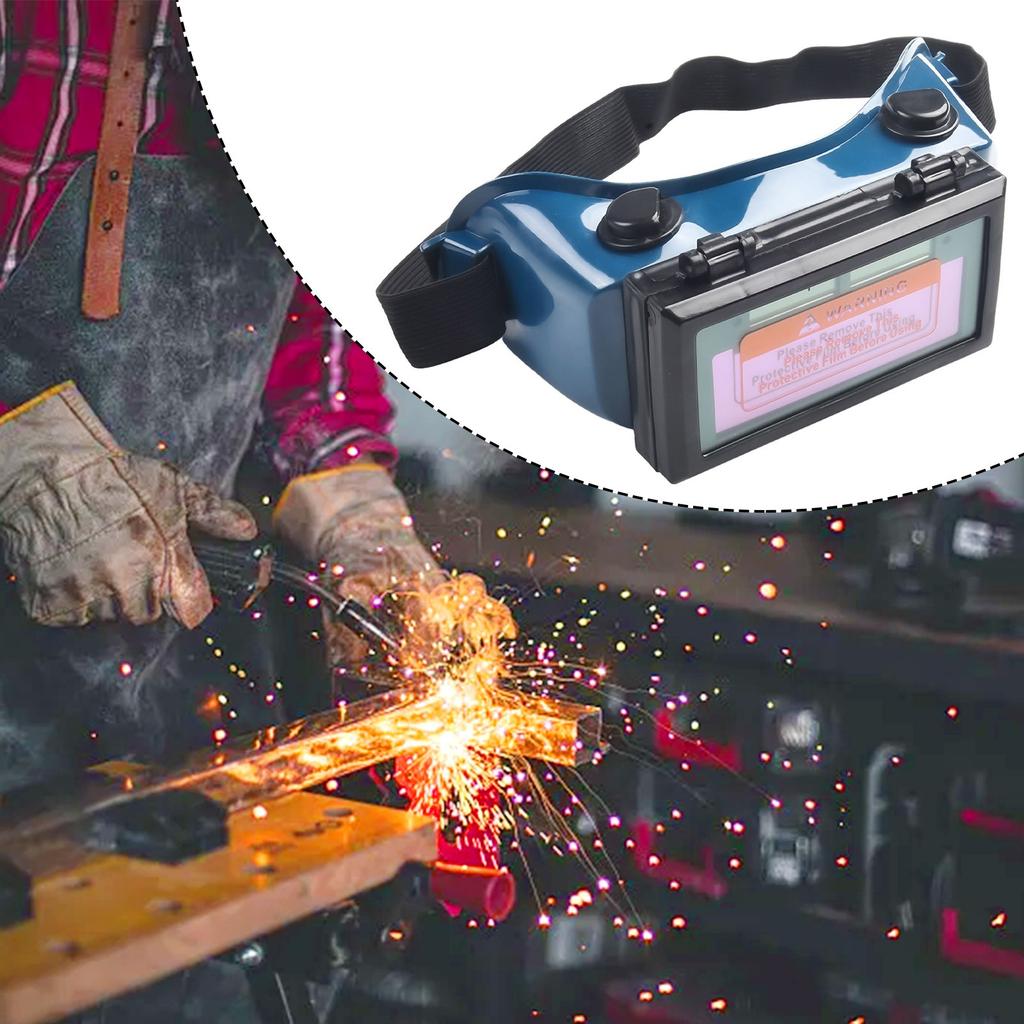 Ocular LCD de Oscurecimiento Automático para Soldar Gafas Solares Casco Protección Ocular