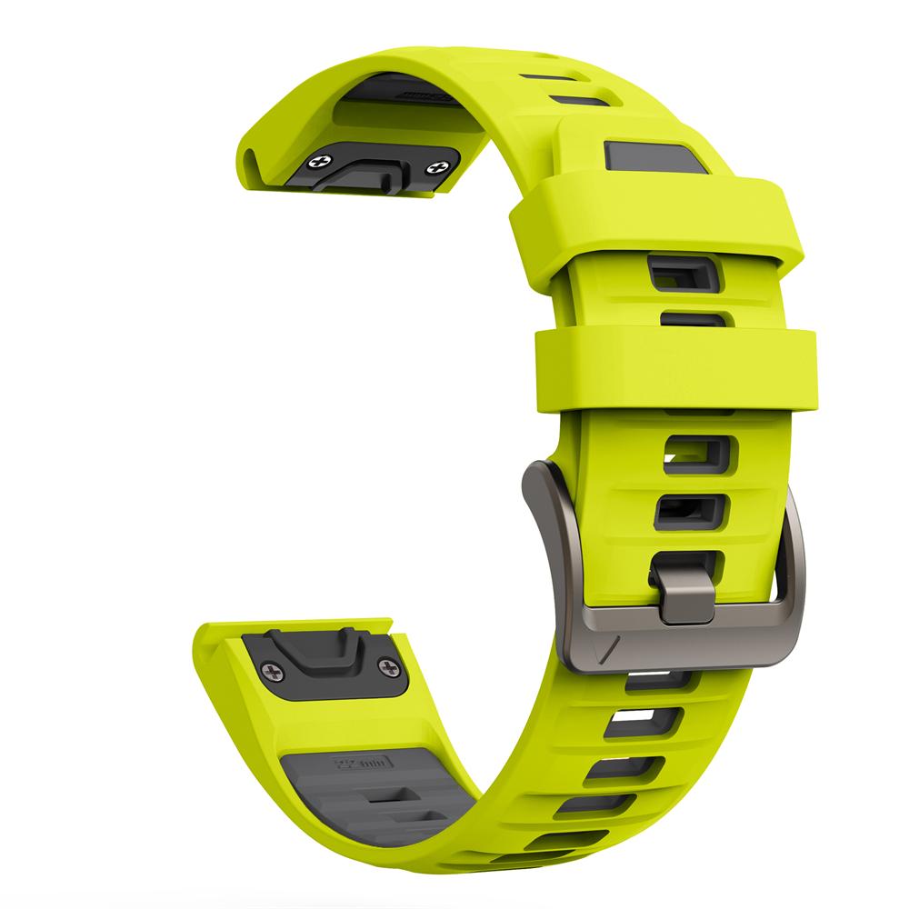 Cinturino in Silicone da 26mm 22mm Per Garmin Fenix 8 E 7 7X Pro 5 5X Plus 6 6X Pro Epix Gen 2 Cinturino Tactix 8 7/Enduro 3 Braccialetto QuickFit