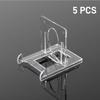 Acrylic Display Holder Transparent Triangle Commemorative Coin Small Photo fram Card Holder Rack Phone Stand Home Decor
