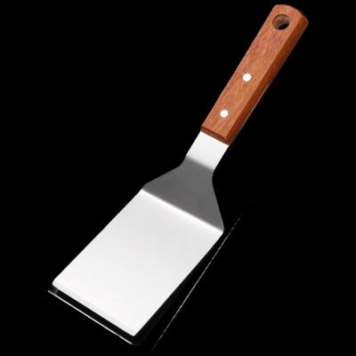 Ruhan 5-Pack Thickened Stainless Steel Teppanyaki Spatulas