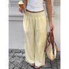 Women Striped Straight Leg Casual Vacation Long Pants