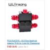 WLR RACING - Universal Aluminum AN10 Sandwich Oil Adapter Filter Cooler Plate Kit With 3/4-16 UNF , M20 X 1.5 Fitting WLR6721