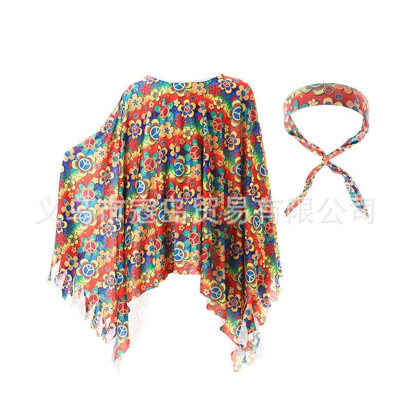 Mexicaanse Sjaal Halloween Cape Cosplay Dansfeest Mexicaanse Hoed Volwassen Lint Cape Volwassen Kinderen Grappig Kostuum Halloween Cosplay Children beige
