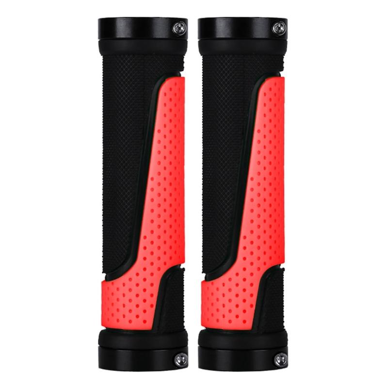 1 Pair Mountain Bike Handlebar Grips Bicycles Rubber Cover Handlebar Bar Grips