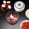 3.38/8.45oz USB Electric Mini Garlic Chopper - Powerful Meat Grinder And Vegetable Crusher For Quick And Easy Food Prep
