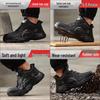 Fleece-Lined Safety Shoes: Lightweight, Anti-Smash, Anti-Puncture, Kevlar Sole for Long Standing Comfort