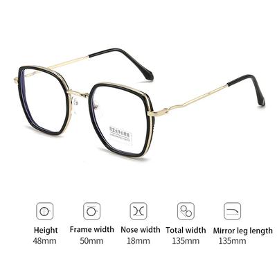 Ochelari Vintage Anti-Lumină Albastră Femei Designer Ochelari Optici Spectacol Ochelari Protecție Ochi Calculator Ochelari de Modă