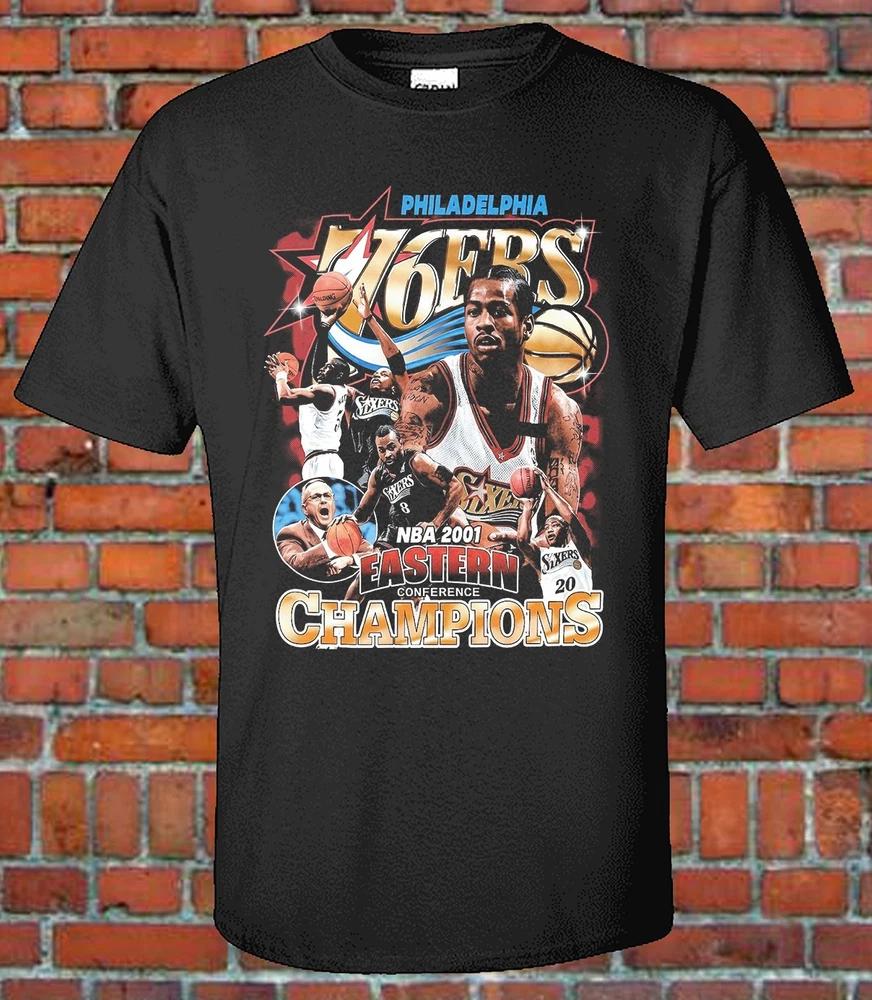 Iverson 2001 Eastern Champs Graphic TShirt S