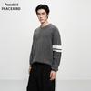 PEACEBIRD MEN Loose Fit Round Neck Pullover Sweater