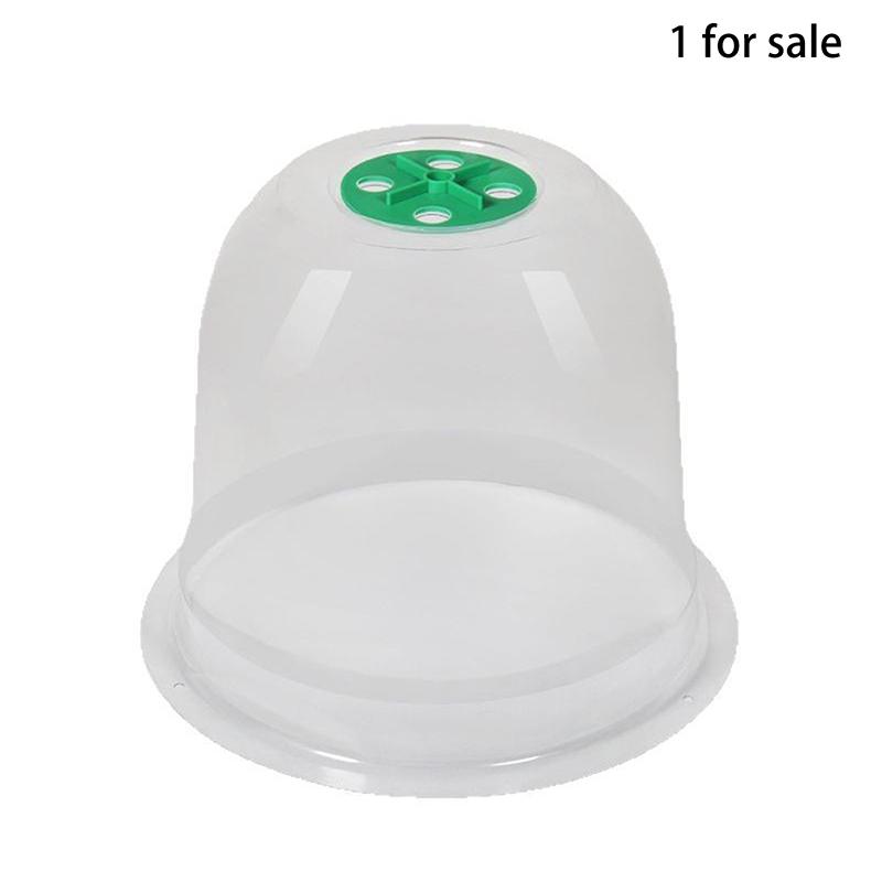 

1/5 шт. Кришка для розсади квітів для насіння Рослина Дзвоноподібна кришка Захист рослин Теплиця Садівництво Сад Овочі Пластикова кришка