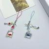 Cuteness Fish Themed Beaded Phone Accessory Comfortable Grip Resin Charm Fish Beaded Phone Lanyard Suitable for Gifts