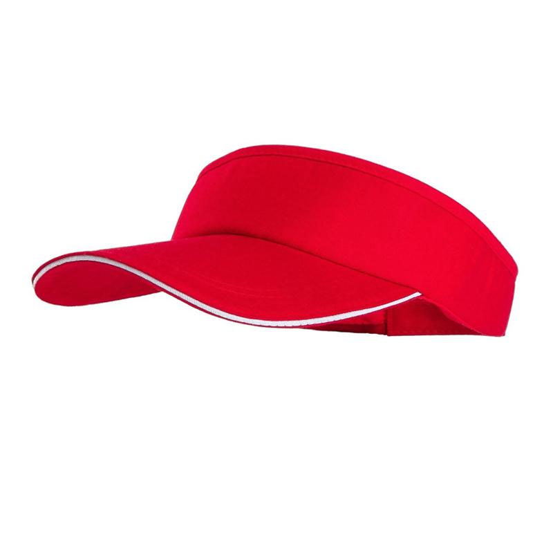 Tennis Caps Men and Women Adjustable Size Sport Headband Classic Sun Athletic Visor Hat Running Caps Tennis Beach Hat Outdoor Activity Athletic Hat