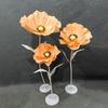 Giant Handmade Poppy Aisle Flowers for Wedding Background Decoration