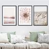 WCIC New Nordic Modern Decorative Painting Sea Wheat And Flowers Home Wall Decoration Hanging Painting