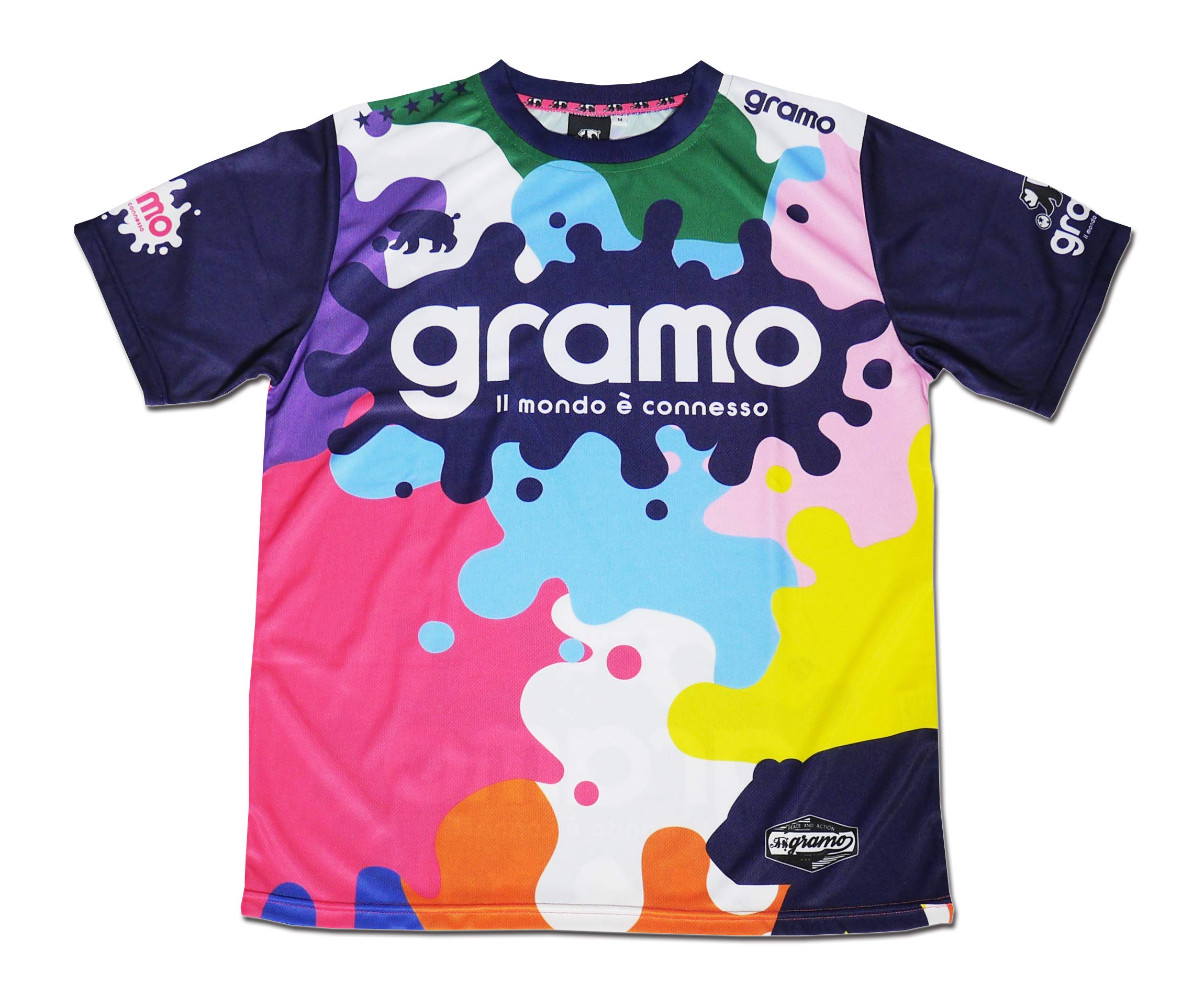 

gramo Practice Shirt splash2 MIX P-053-22 Mix S