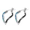 Minimally Designed Wave Earrings for Women with Versatile Personality and Temperament