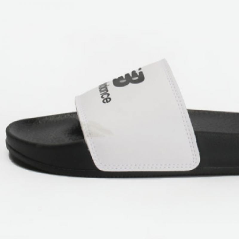 New Balance Unisex Slipper Indoor Shoes White Black Suf050w2