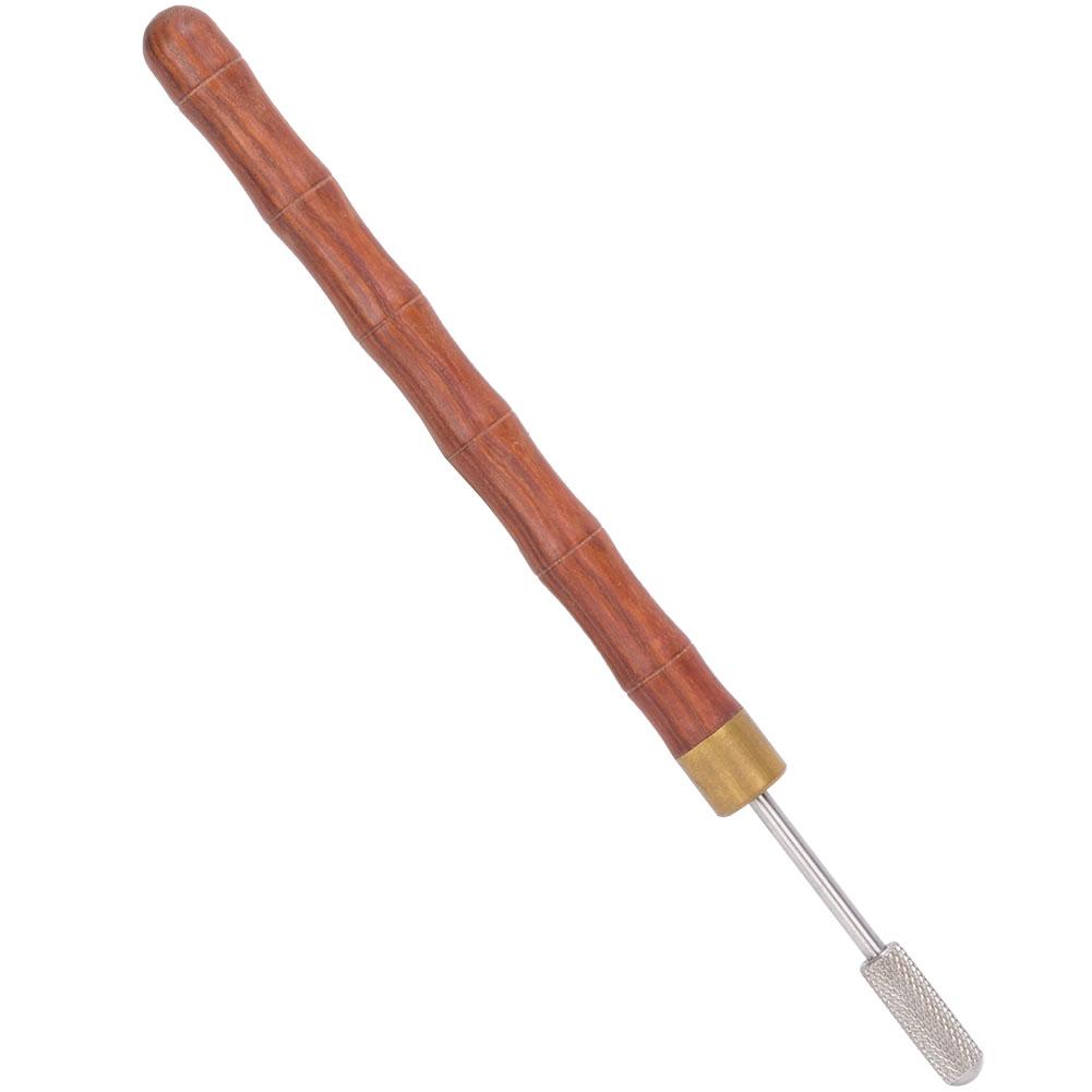 Sandelholzgriff Kantenfärbe Stiftapplikator DIY Lederhandwerk KantenbehandlungswerkzeugeRot