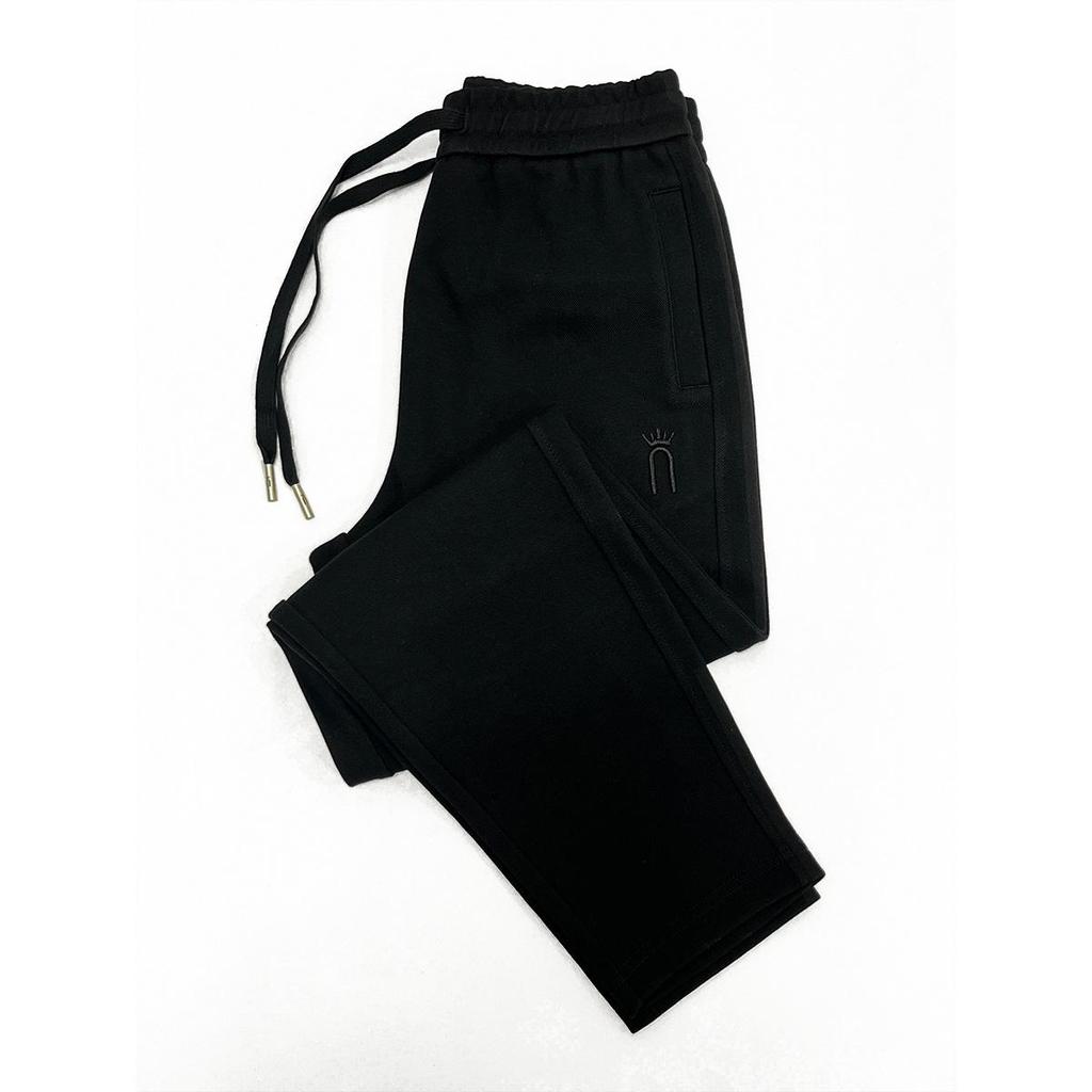 Light Grey Slim Straight-Leg Women’s Sweatpants - Spring/Autumn 2025 Casual Petite Fit